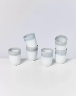 Alcachofra 6Er Set Becher Gros Graublau^Motel a Miio Hot