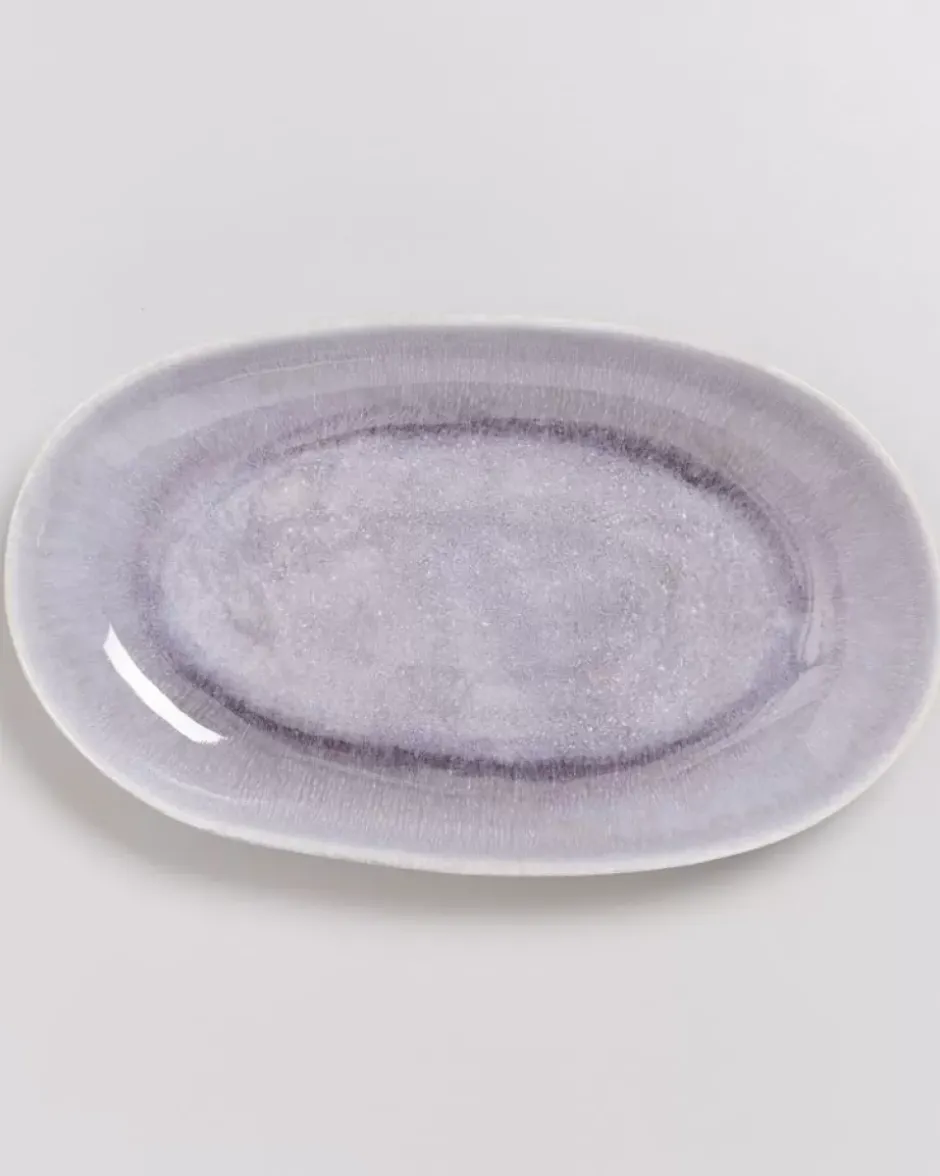 Alcachofra Servierplatte L Graublau^Motel a Miio Outlet