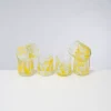 Alegria 6Er Set Glas Klein Big Drops Gelb^Motel a Miio