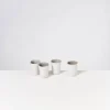 Areia 4Er Set Espressobecher Grau^Motel a Miio New