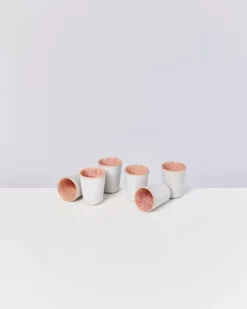 Areia 6Er Set Espressobecher Pink^Motel a Miio New