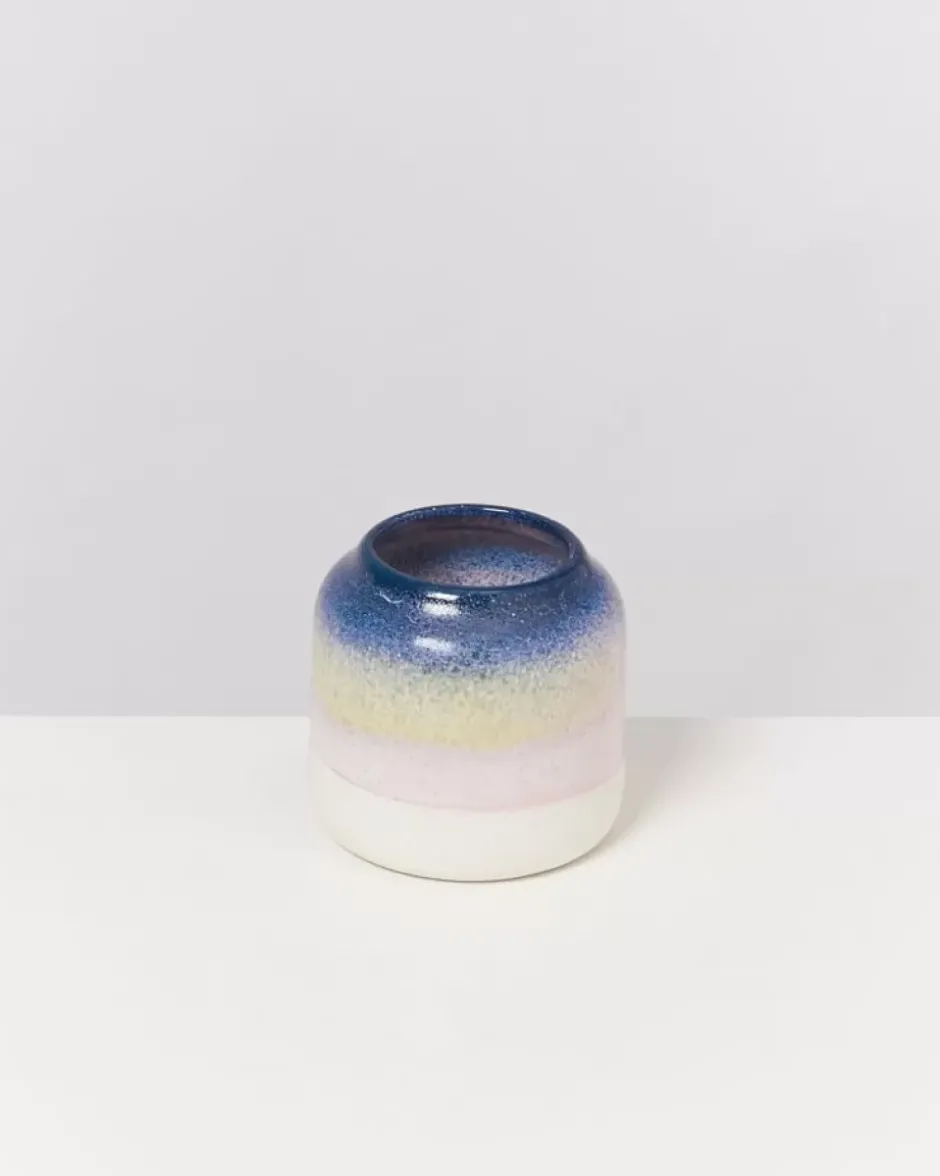 Bebe Vase Blau Rosa Gesprenkelt^Motel a Miio