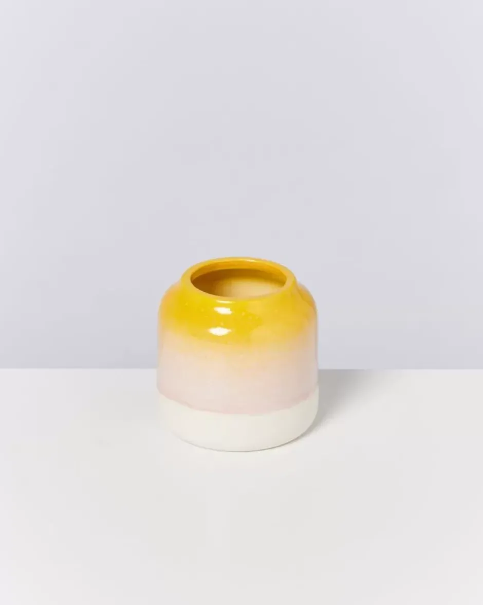 Bebe Vase Gelb Rosa Gesprenkelt^Motel a Miio Discount