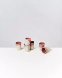 Bica 6Er Set Espressobecher Pink Cream^Motel a Miio Best