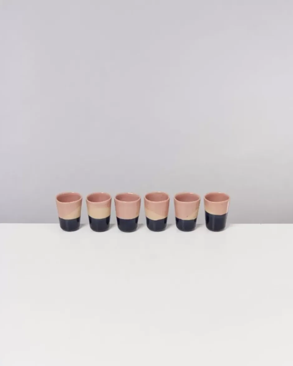 Bica Espressobecher Pink Navy Cream^Motel a Miio Discount