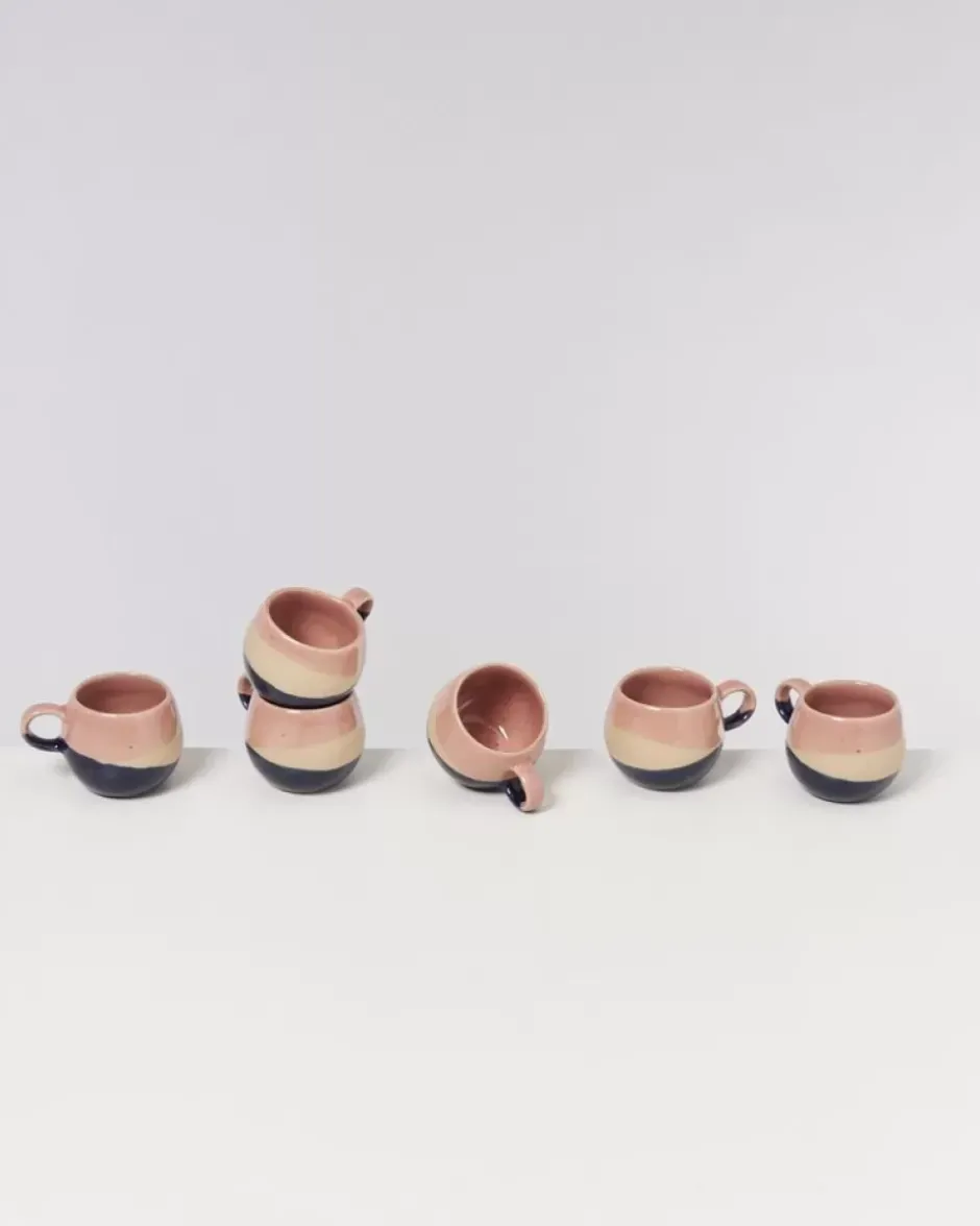 Bica Espressotasse Pink Navy Cream^Motel a Miio