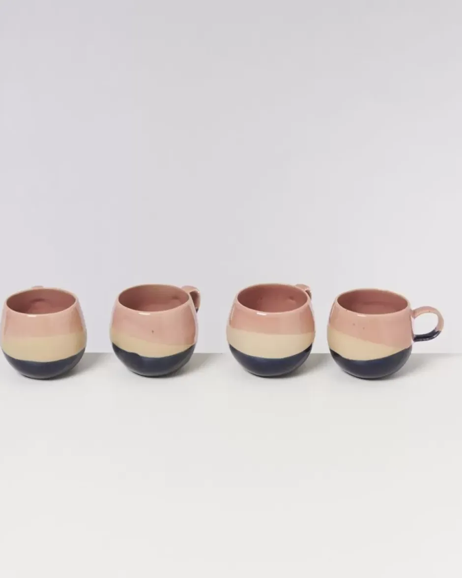 Bica Tasse Gros Pink Navy Cream^Motel a Miio Discount