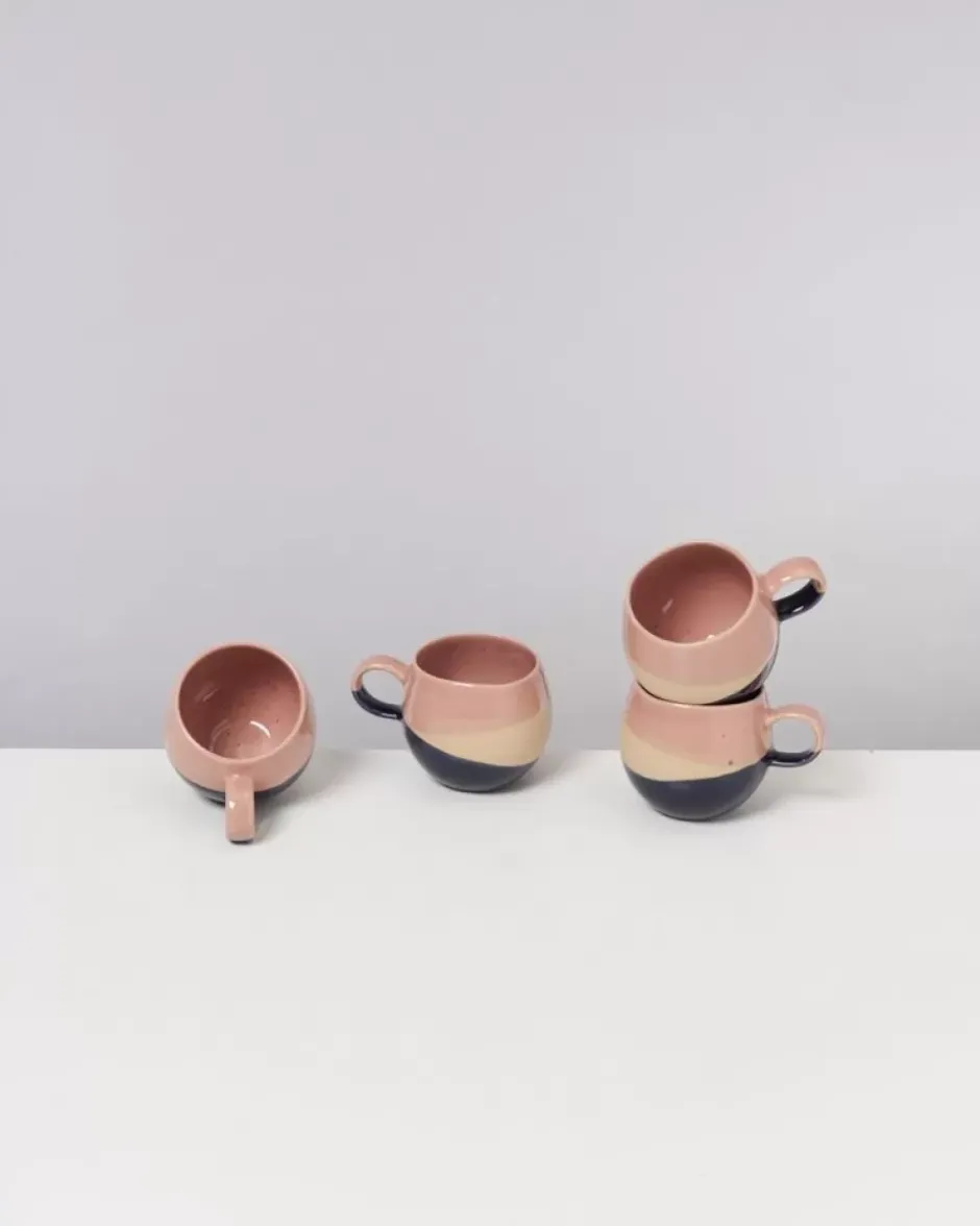 Bica Tasse Klein Pink Navy Cream^Motel a Miio