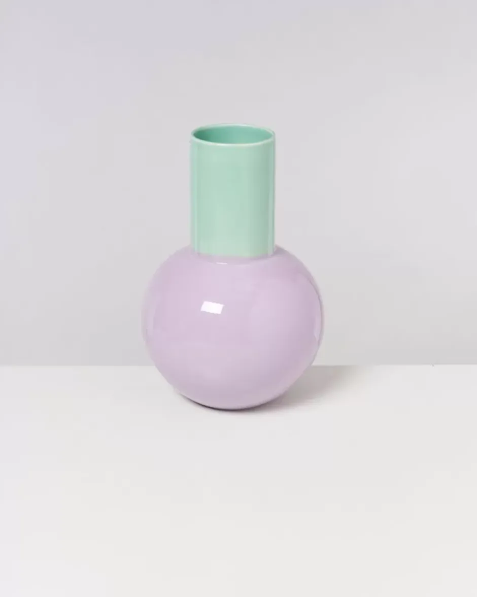 Bola Vase L Pastell Mint Lila^Motel a Miio Sale