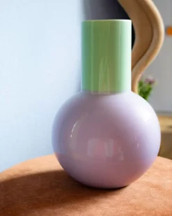 Bola Vase L Pastell Mint Lila^Motel a Miio Sale