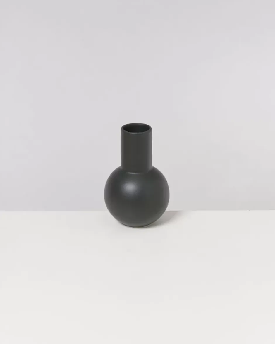Bola Vase M Dunkelgrun^Motel a Miio Sale