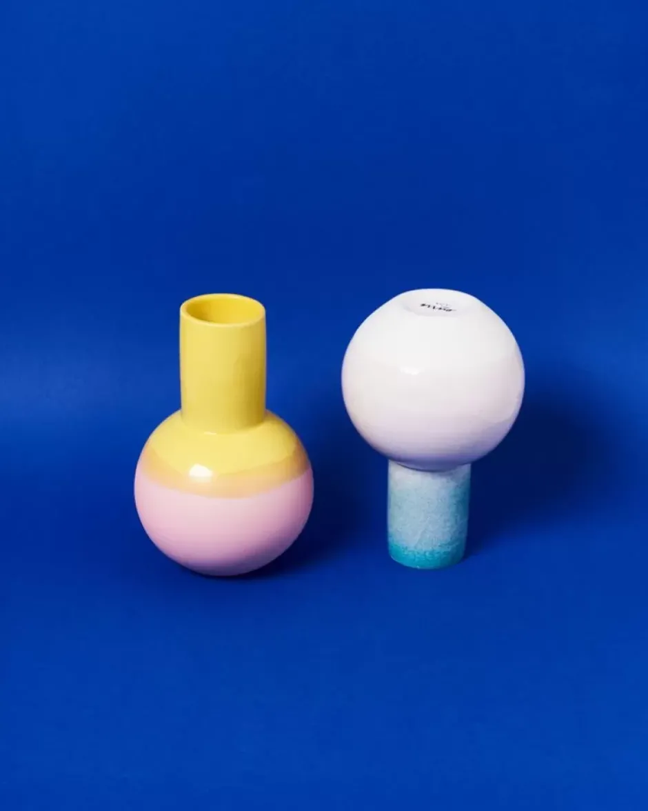 Bola Vase M Gelb Rose^Motel a Miio New