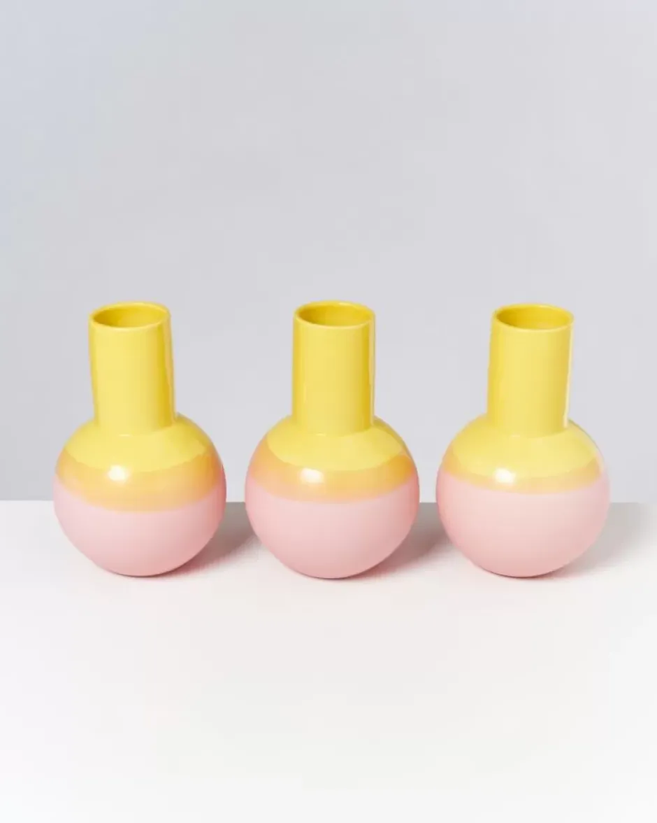 Bola Vase M Gelb Rose^Motel a Miio New