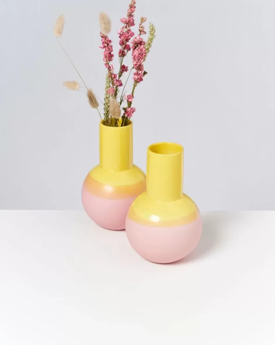 Bola Vase M Gelb Rose^Motel a Miio New