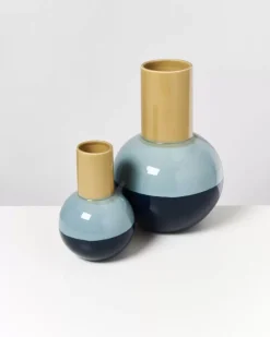 Bola Vase M Grun Mint Navy^Motel a Miio