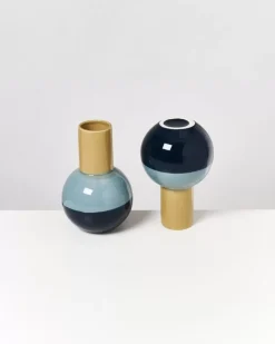 Bola Vase M Grun Mint Navy^Motel a Miio Discount