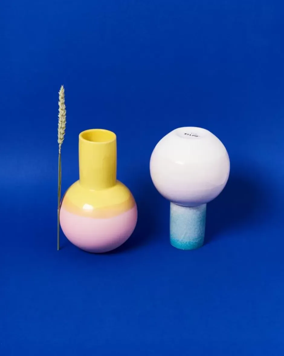 Bola Vase M Grun Rosa Gesprenkelt^Motel a Miio Discount