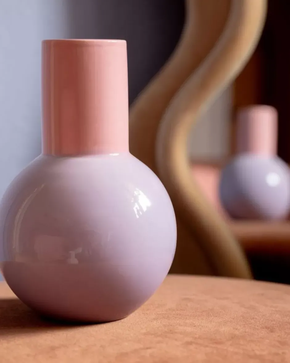 Bola Vase M Lila Rosa^Motel a Miio