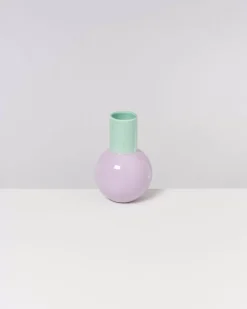 Bola Vase M Pastell Mint Lila^Motel a Miio Clearance