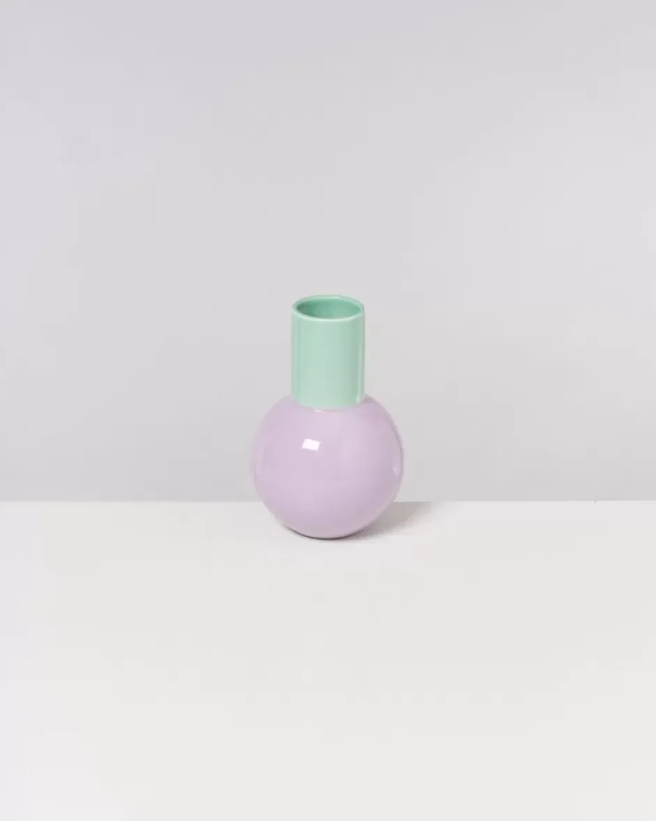 Bola Vase M Pastell Mint Lila^Motel a Miio Sale
