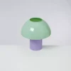 Cogumelo Glaslampe Mint Lila^Motel a Miio Outlet