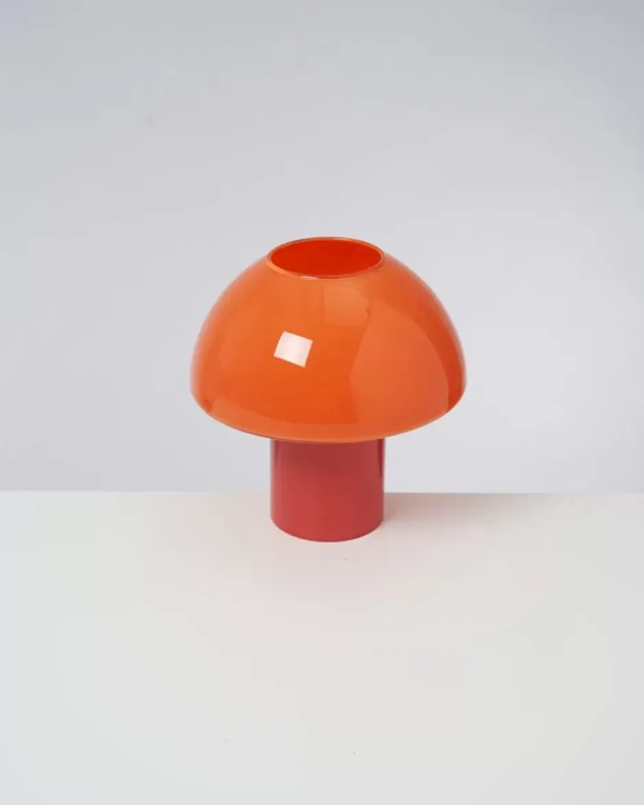 Cogumelo Glaslampe Orange Rot^Motel a Miio Discount