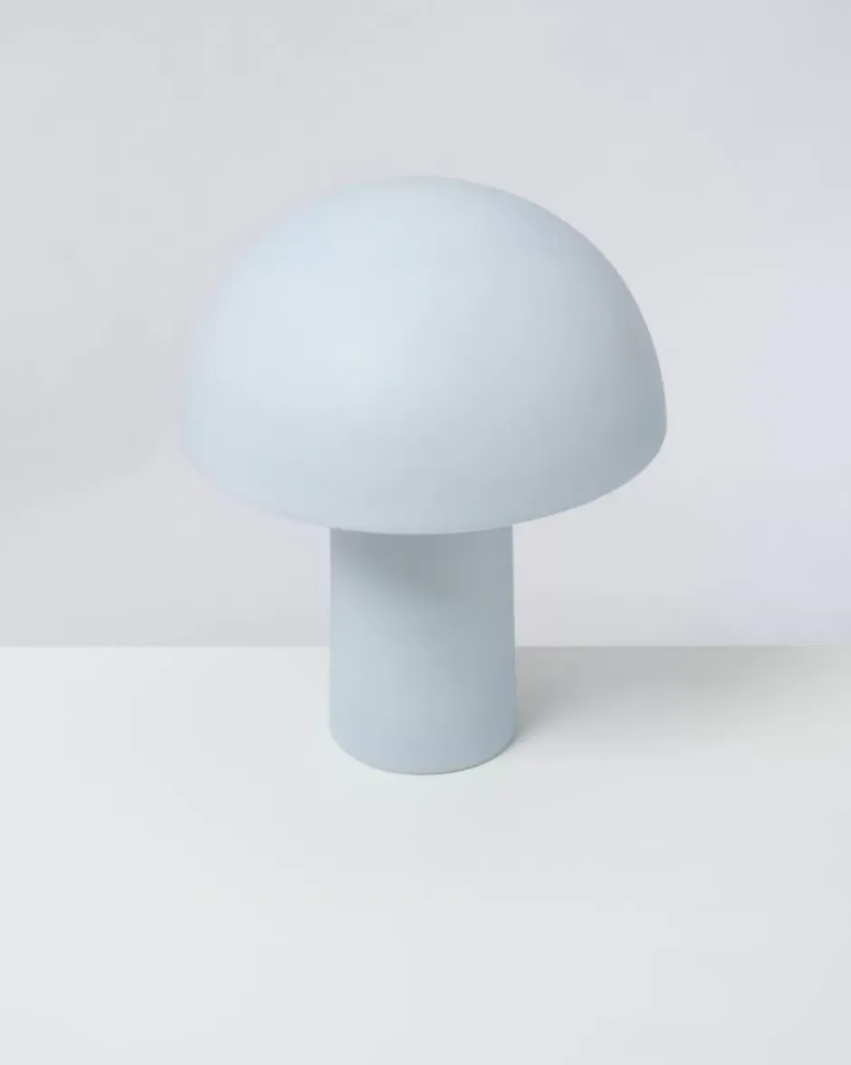 Cogumelo Keramiklampe Hellblau^Motel a Miio