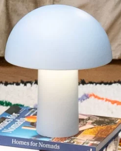 Cogumelo Keramiklampe Hellblau^Motel a Miio