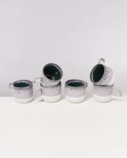 Coimbra 6Er Set Tasse Gros Rosa Grun^Motel a Miio