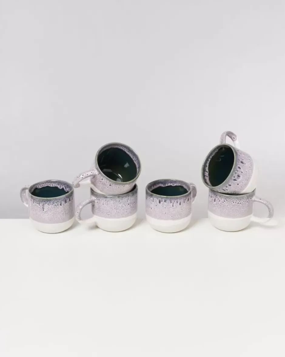 Coimbra 6Er Set Tasse Gros Rosa Grun^Motel a Miio