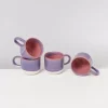 Coimbra 4Er Set Teetasse Lila Rosa^Motel a Miio Clearance
