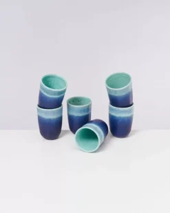 Copa Alto 6Er Set Becher Gros Turkis^Motel a Miio New