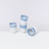 Copa Alto 4Er Set Becher Gros Blau Weis^Motel a Miio Hot