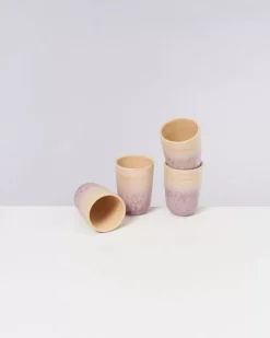 Copa Alto 4Er Set Becher Gros Pastellrose^Motel a Miio Best