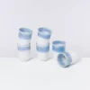 Copa Alto 6Er Set Becher Gros Blau Weis^Motel a Miio Outlet