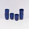 Copa Alto 6Er Set Becher Gros Dunkelblau^Motel a Miio Best