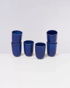 Copa Alto 6Er Set Becher Gros Dunkelblau^Motel a Miio Best