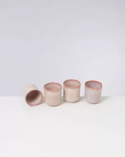 Copa Alto 4Er Set Becher Klein Rosa^Motel a Miio Outlet