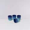Copa Alto 4Er Set Becher Klein Blau Turkis^Motel a Miio Outlet