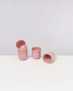 Copa Alto 4Er Set Becher Klein Gelb Rose^Motel a Miio Discount