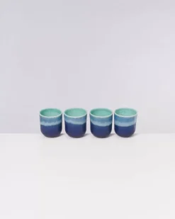 Copa Alto 4Er Set Becher Klein Turkis^Motel a Miio Best