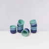 Copa Alto 6Er Set Becher Klein Turkis^Motel a Miio Hot