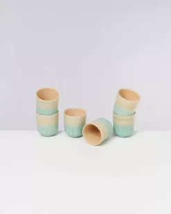 Copa Alto 6Er Set Becher Klein Pastellmint^Motel a Miio Sale