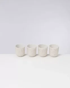 Copa Alto 4Er Set Becher Klein Sand^Motel a Miio New