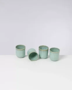 Copa Alto 4Er Set Becher Klein Mint^Motel a Miio