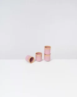 Copa Alto 4Er Set Espressobecher Gelb Rose^Motel a Miio Hot