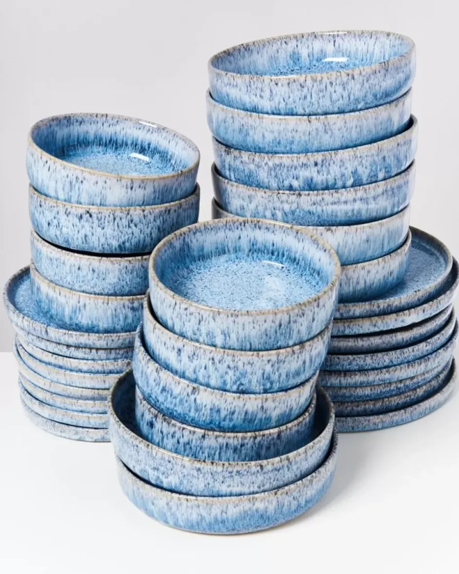 Cordoama Blau Gesprenkelt - 32 Teiliges Set^Motel a Miio Sale