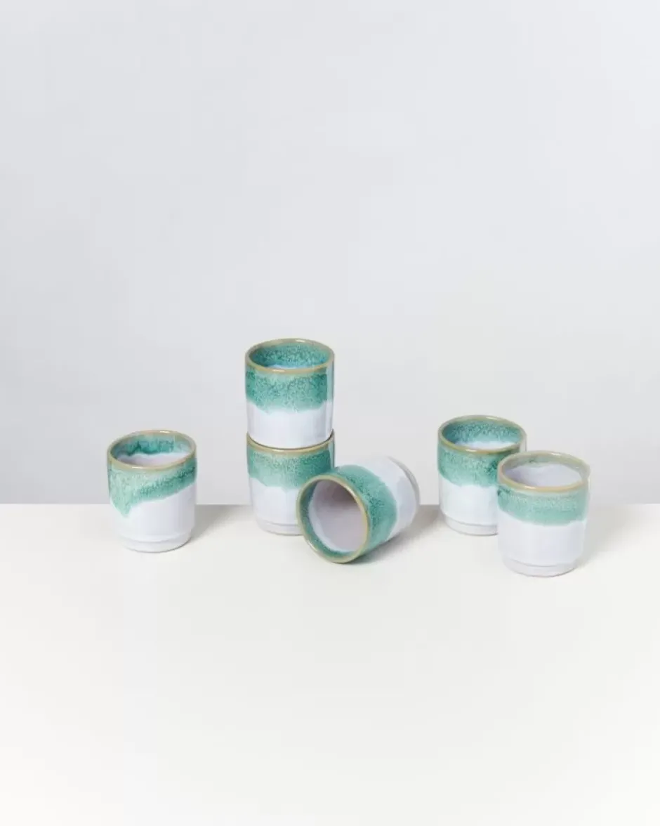 Cordoama 6Er Set Becher Klein Mint^Motel a Miio Clearance