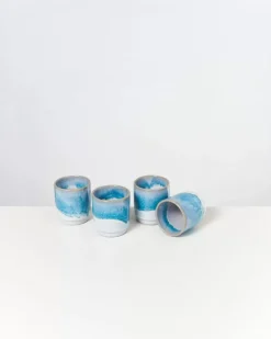 Cordoama 4Er Set Becher Klein Aqua^Motel a Miio Discount