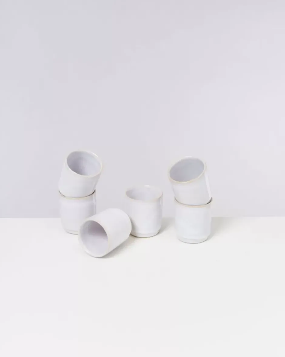 Cordoama 6Er Set Becher Klein Weis^Motel a Miio Sale